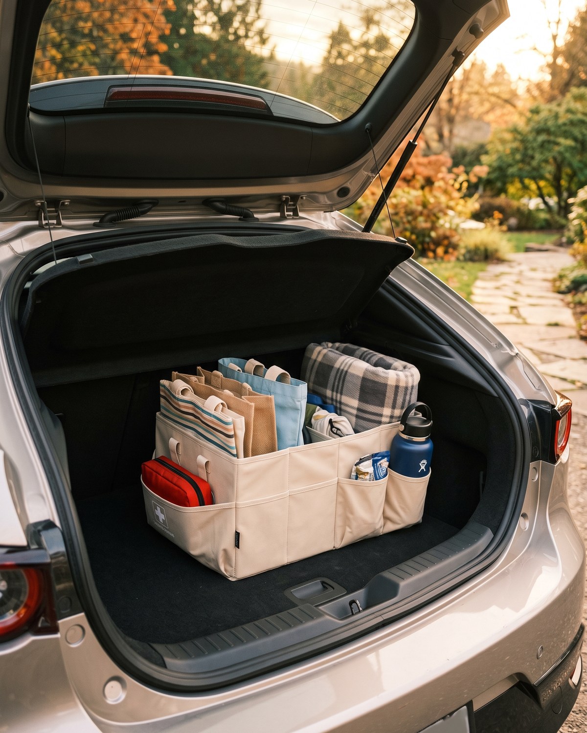 Ideas para organizar el coche y que el asiento trasero deje de ser un trastero
