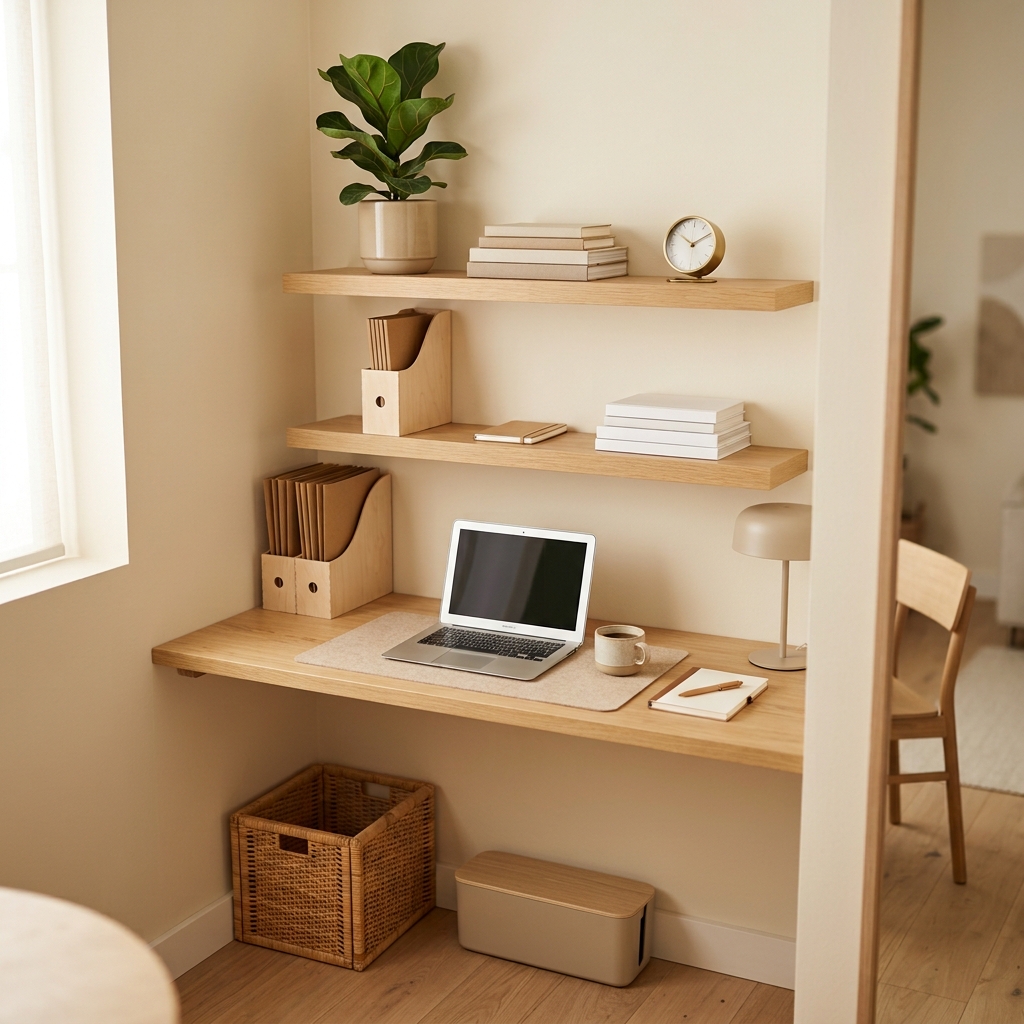 Home Office Organization Ideas for Small Spaces