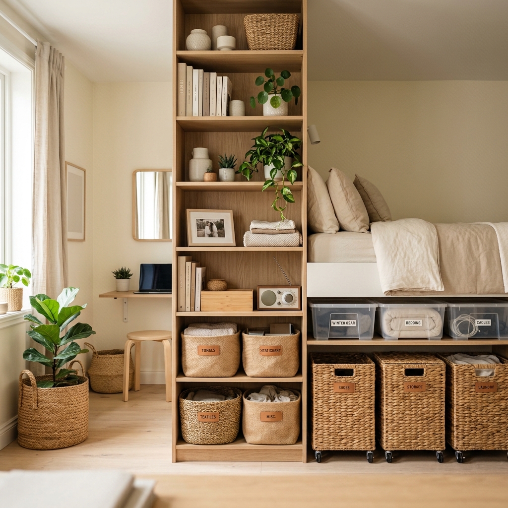 Small-Space Storage Ideas That Make a Tiny Apartment Feel Twice as Big