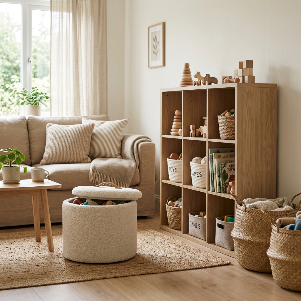 Toy Storage Ideas for Small Living Rooms